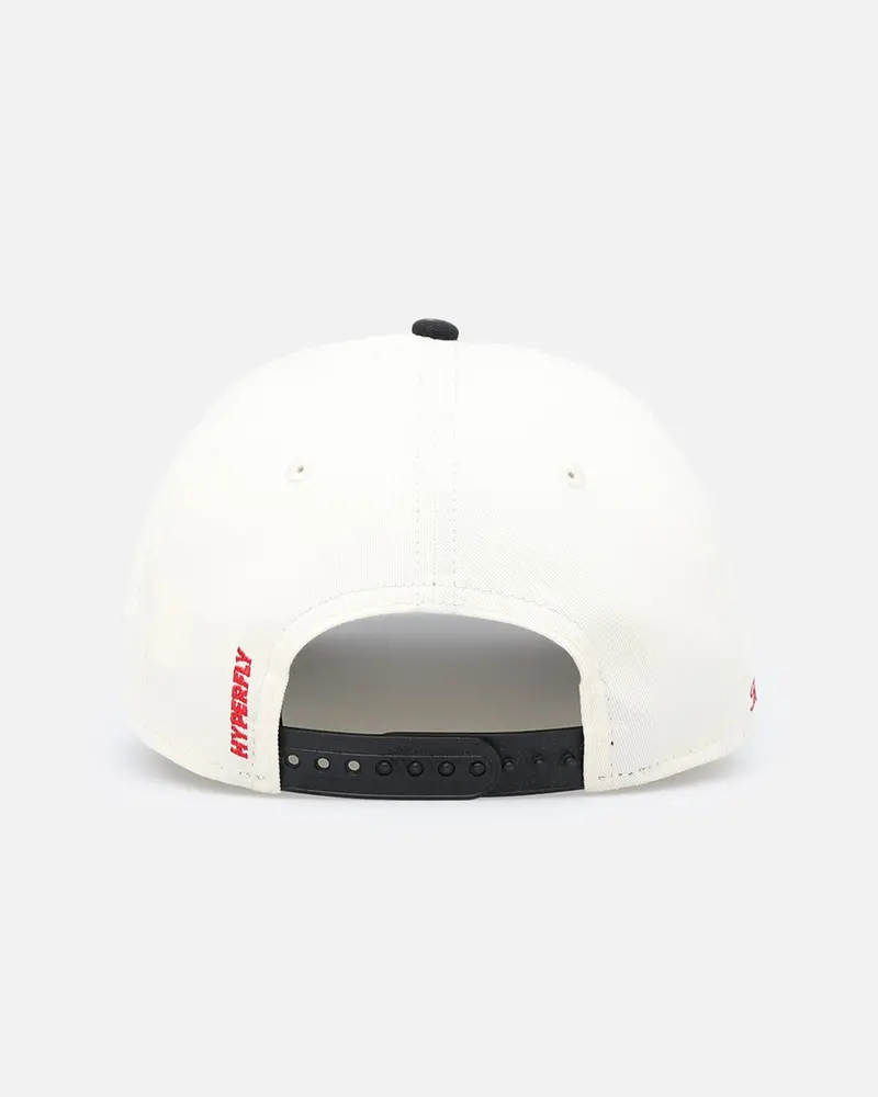 New Era Chicago Bulls 'Nba X Hyperfly' 9Forty A-Frame Snapback Chrome White 2
