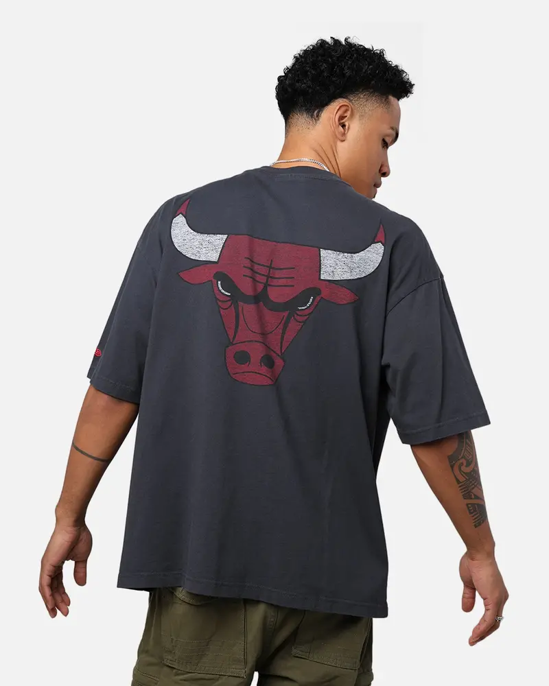 New Era Chicago Bulls Oversized T-Shirt Black 1