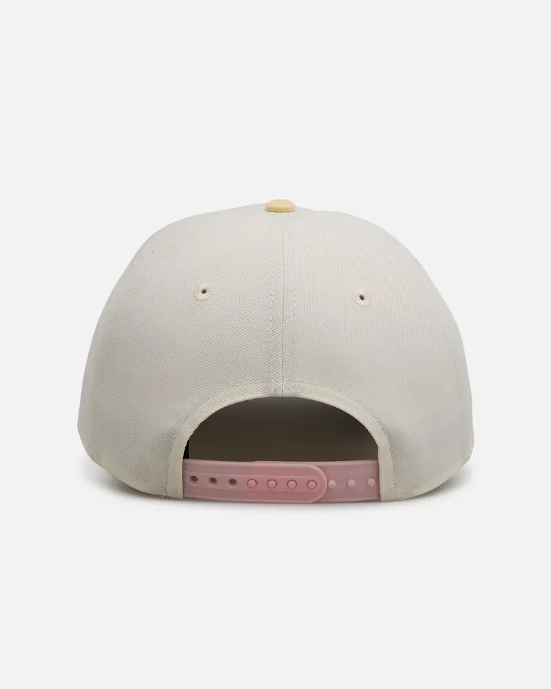 New Era Chicago Bulls 'Pink Lemonade' 9Forty A-Frame Snapback Pink/Yellow 2