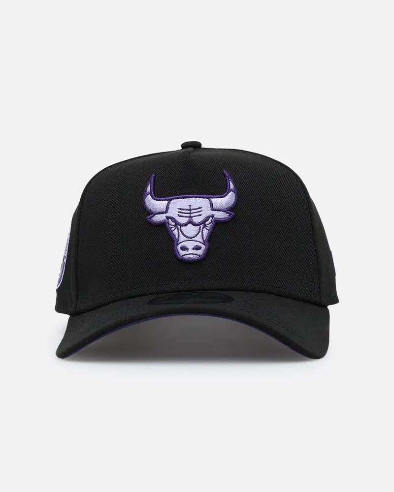 New Era Chicago Bulls 'Purple Haze' 9Forty A-Frame Snapback Black/Purple 1
