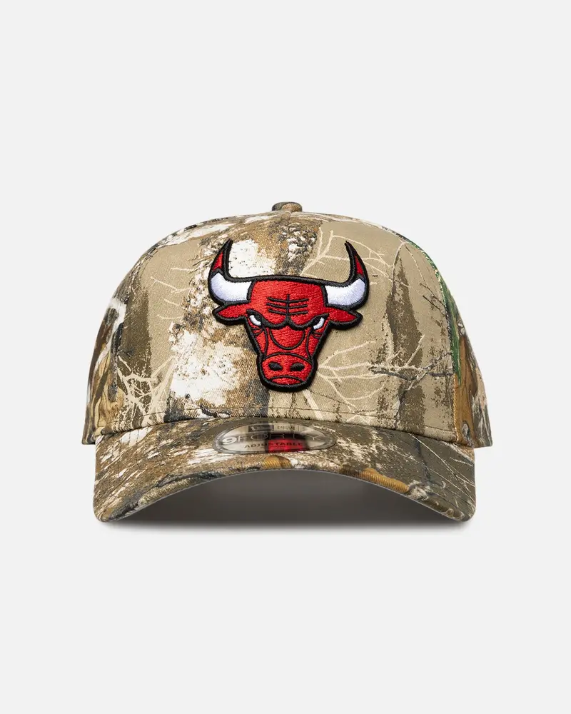 New Era Chicago Bulls 'Real Tree Camo' 9Forty A-Frame Snapback Real Tree Camo 1