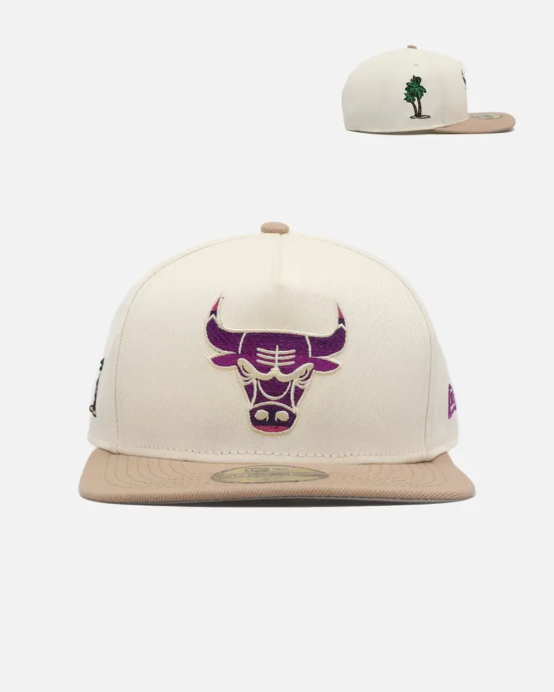 New Era Chicago Bulls 'Summer League' 59Fifty A-Frame Fitted Chrome 1