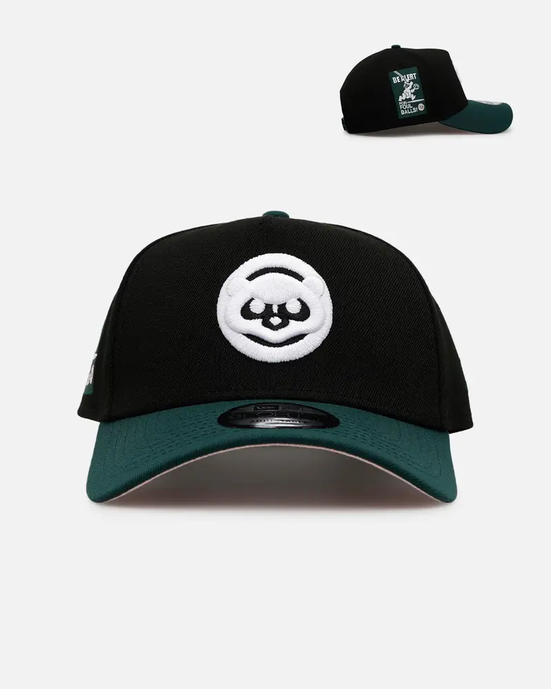 New Era Chicago Cubs 'Black Dark Green' 9Forty A-Frame Snapback Black/Dark Green 1