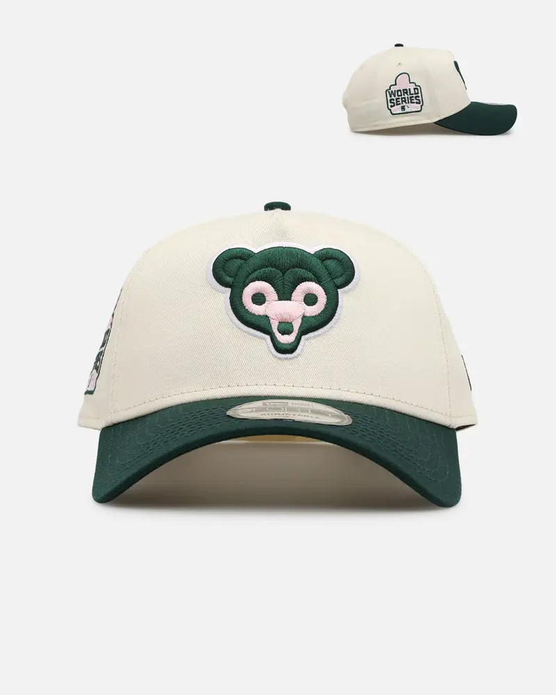 New Era Chicago Cubs 'Chrome Dark Green' 9Forty A-Frame Snapback Chrome/Dark Green 1