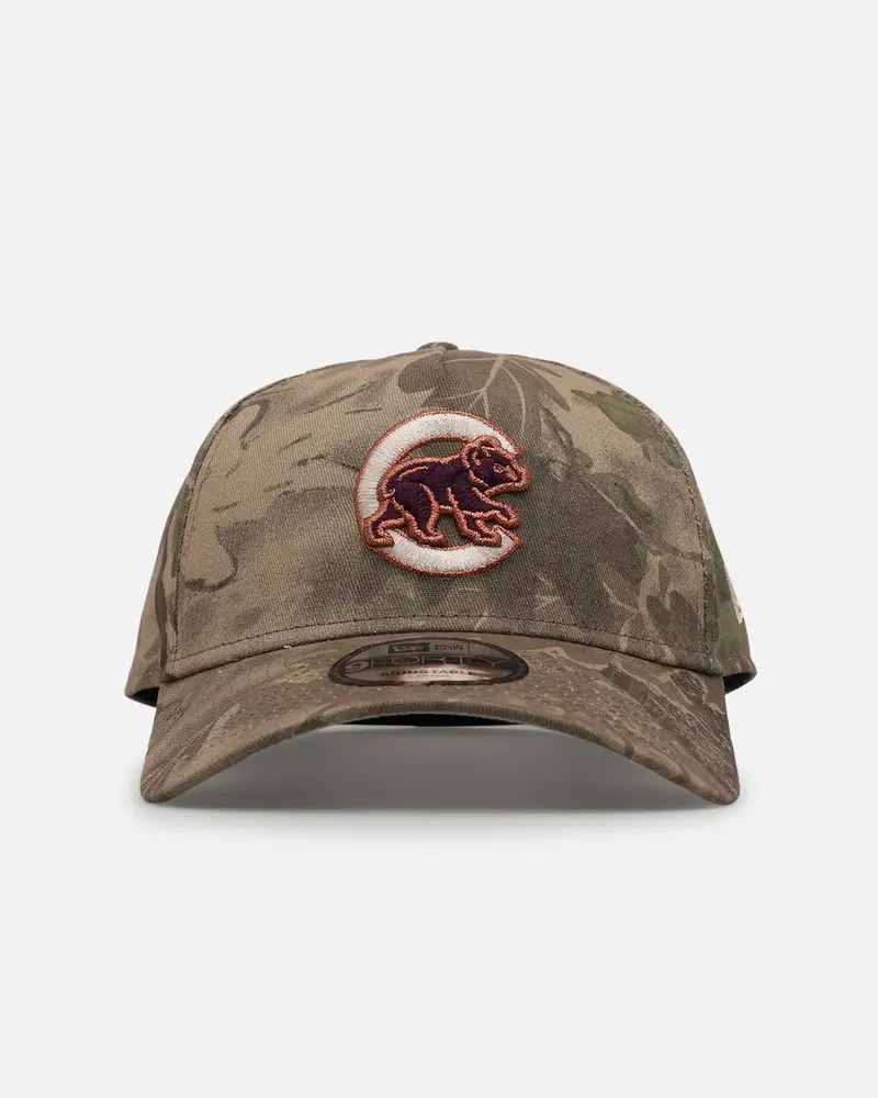 New Era Chicago Cubs 'Leaf Camo' 9Forty A-Frame Snapback Leaf 1