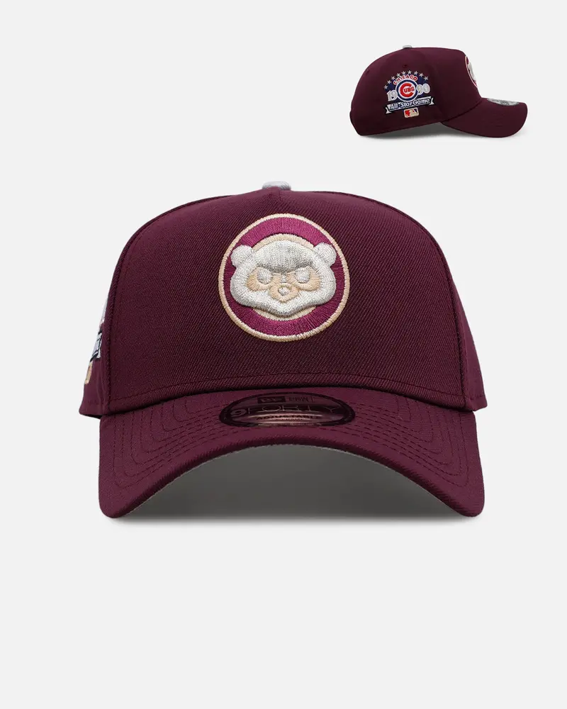 New Era Chicago Cubs 'Plum' 9Forty A-Frame Snapback Plum 1