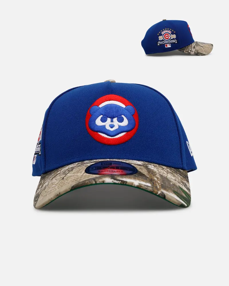 New Era Chicago Cubs 'Realtree Visor' 9Forty A-Frame Snapback Official Team Color 1