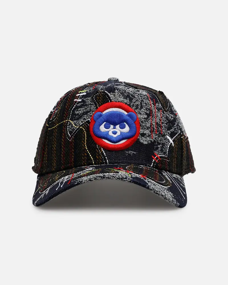 New Era Chicago Cubs 'Running Stitch' 9Forty A-Frame Snapback Multi 1