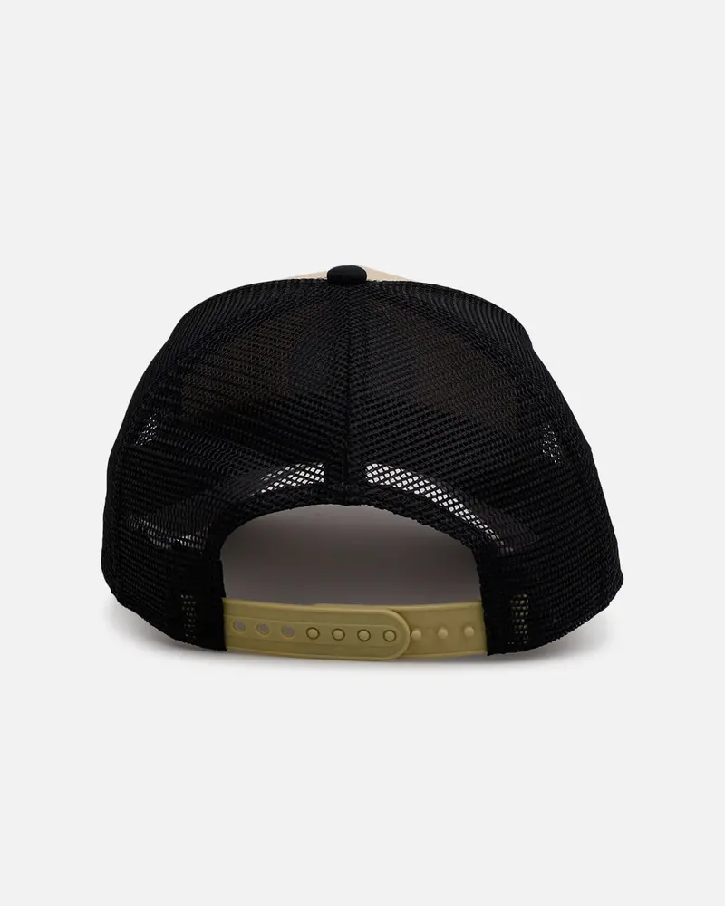 New Era Chicago Cubs 'Vintage Truckers' 9Fortty A-Frame Trucker Snapback Vegas Gold 2