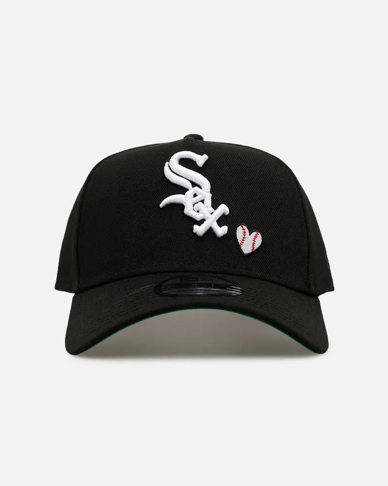 New Era Chicago White Sox 'Baseball Hearts' 9Forty A-Frame Snapback Official Team Color 1