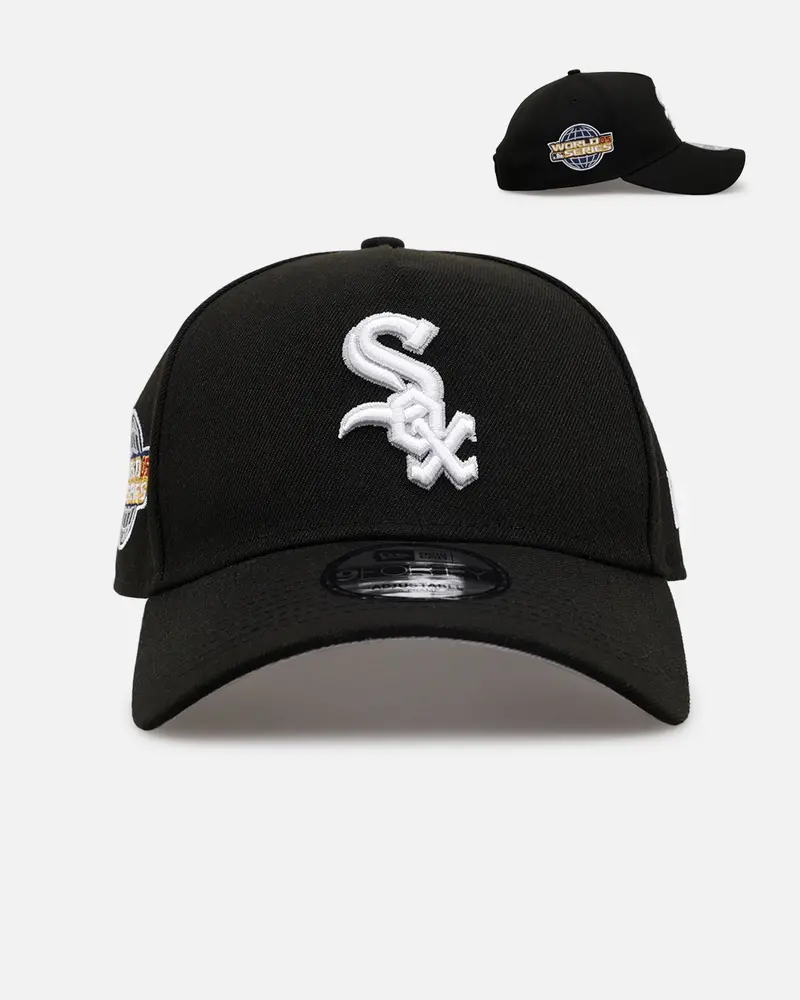 New Era Chicago White Sox 'Black And Team Color' 9Forty A-Frame Snapback Black/Official Team Color 1