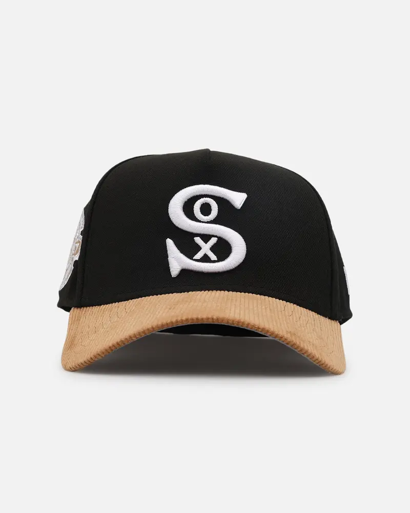 New Era Chicago White Sox 'Black Wheat' 39Thirty A-Frame Stretch Fit Black/Wheat 1