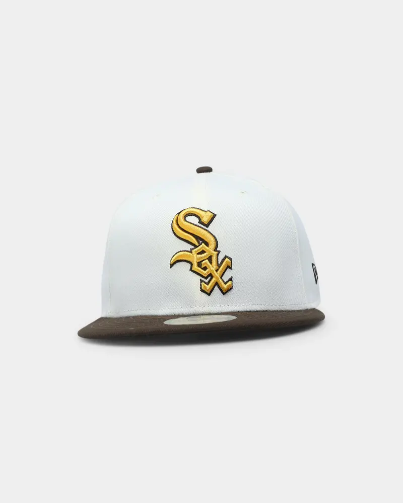 New Era Chicago White Sox 'Cereal' 59Fifty Fitted Chrome White/Walnut 1