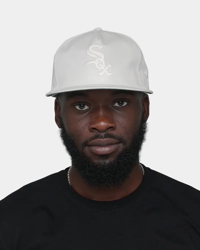 New Era Chicago White Sox 'Chain Stitch' Old Golfer Snapback 2