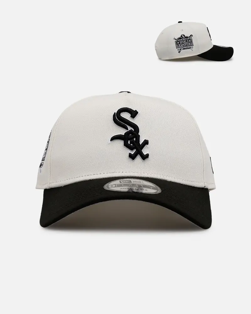 New Era Chicago White Sox 'Chrome Black' 9Forty A-Frame Snapback Chrome/Black 1