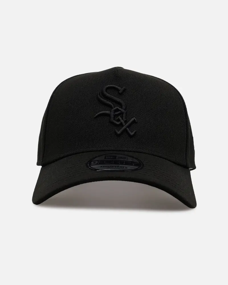 New Era Chicago White Sox 'Easy Black' 9Forty A-Frame Snapback Black/Black 1