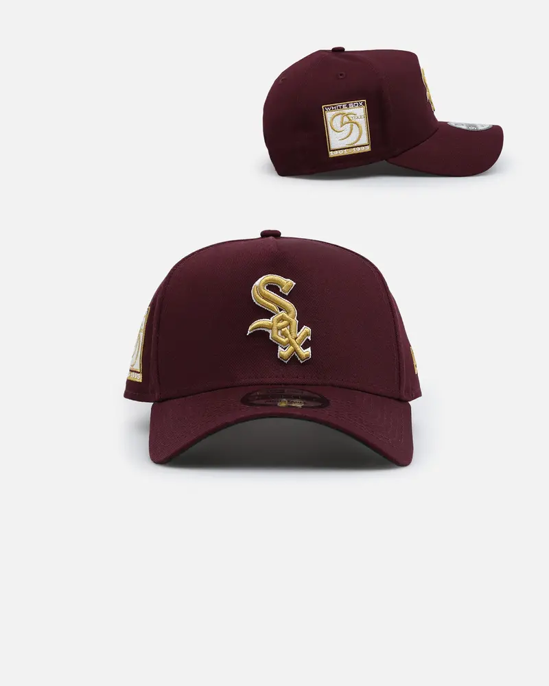 New Era Chicago White Sox 'Golden Port' 9Forty A-Frame Snapback Dark Purple 1