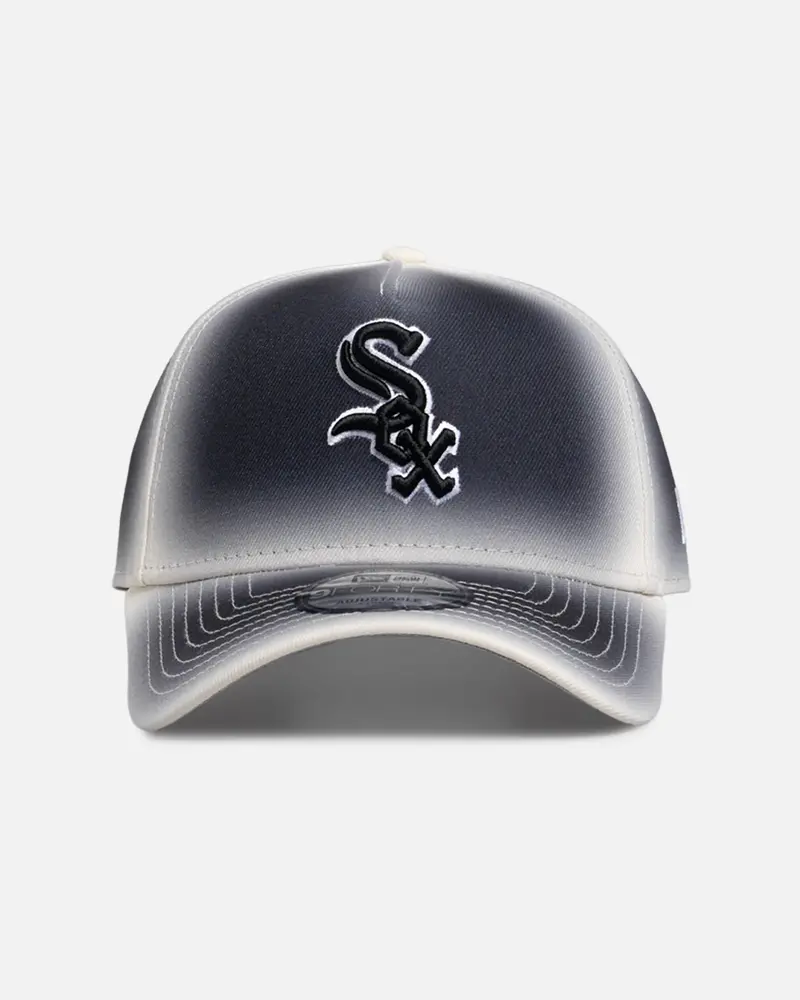 New Era Chicago White Sox 'Gradient Edge Reverse' 9Forty A-Frame Snapback Black/White 1