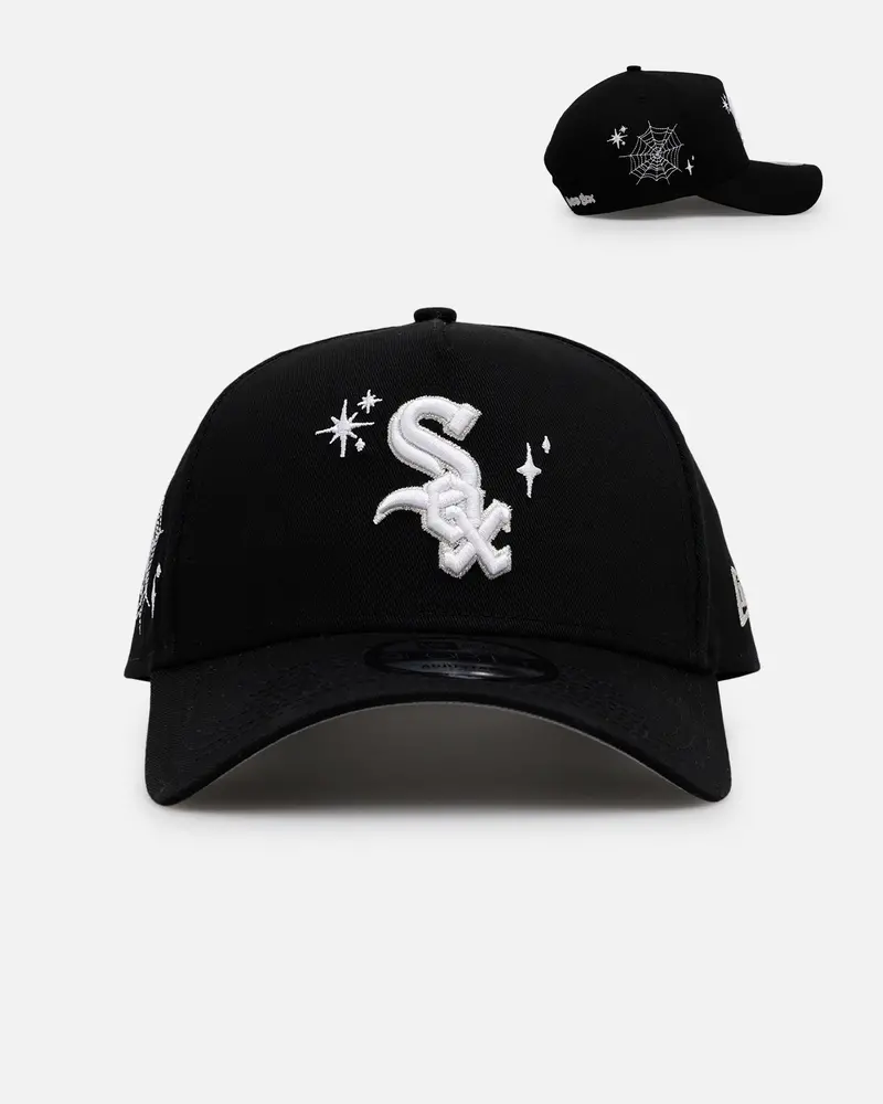 New Era Chicago White Sox 'Grit 3.0' 9Forty A-Frame Snapback Black/White 1