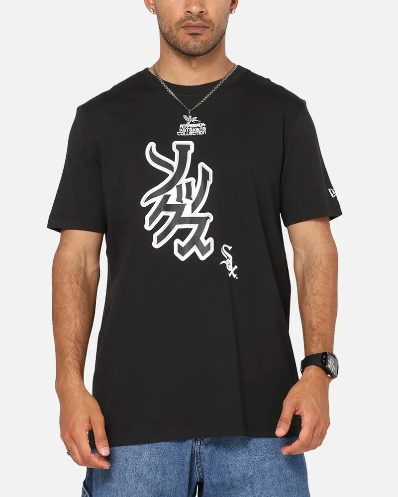 New Era Chicago White Sox 'Hyperfly Katakana X Mlb' T-Shirt Black 1