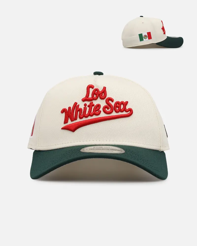 New Era Chicago White Sox 'Mexican Independence Day' 9Forty A-Frame Snapback Chrome/Dark Green 1