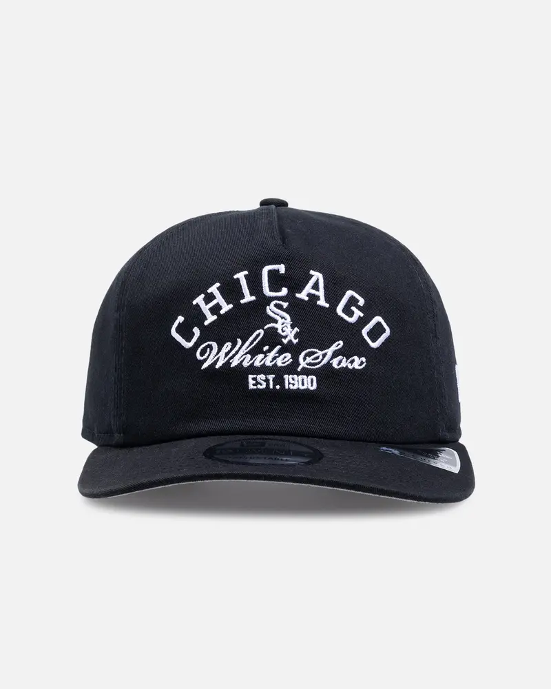 New Era Chicago White Sox 'Mlb Stacked Logo' 19Twenty Snapback Black 1