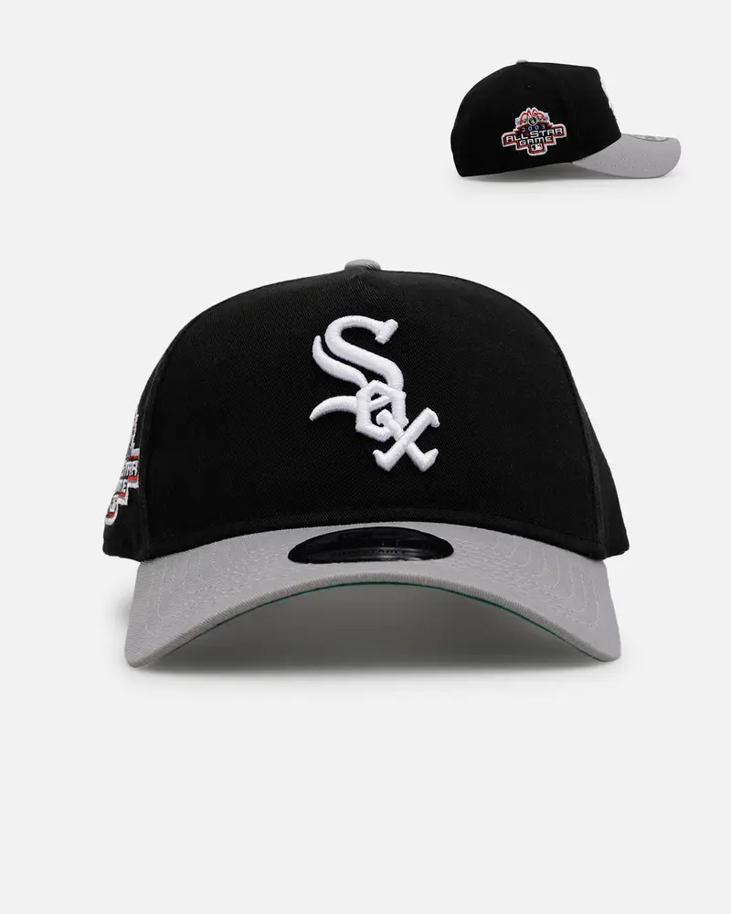 New Era Chicago White Sox 'Pigment Dye Two Tone' 9Forty A-Frame Snapback Black/Official Team Color 1