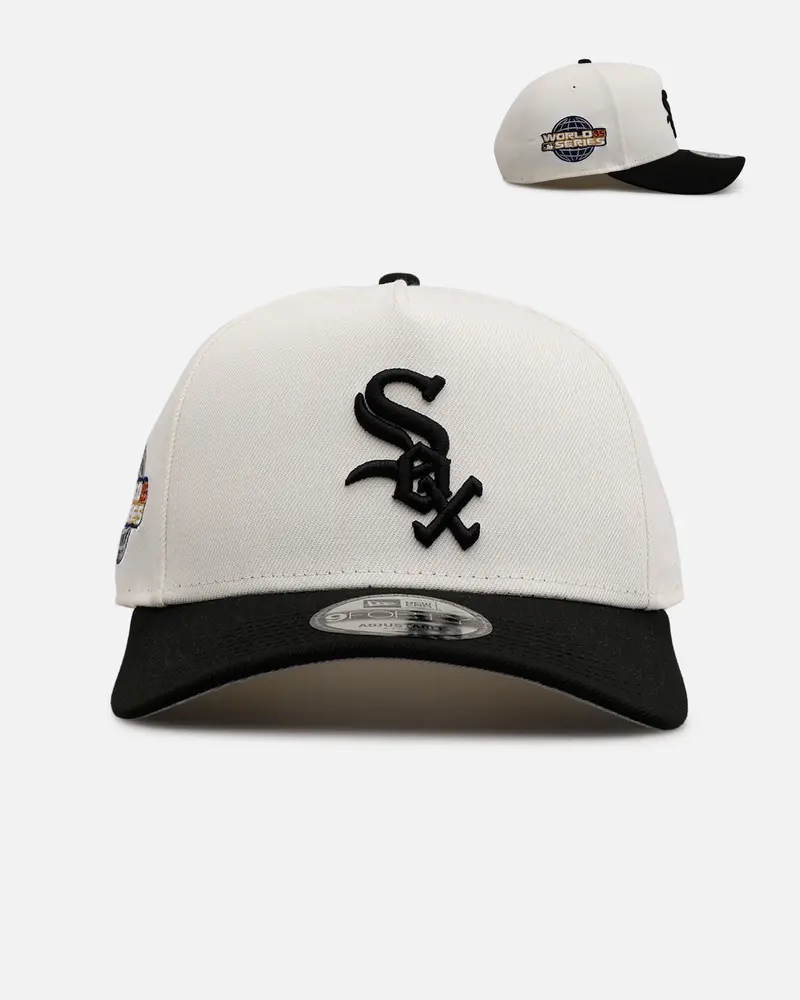 New Era Chicago White Sox 'Team Color Visor' 9Forty A-Frame Snapback Chrome/Official Team Color 1