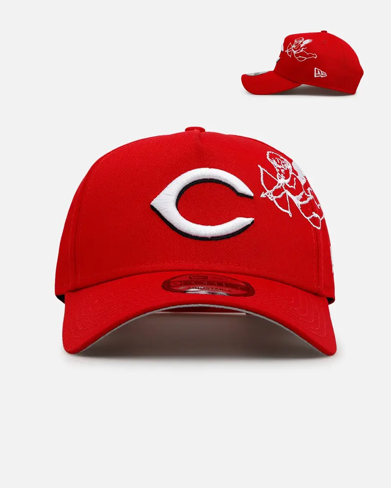 New Era Cincinnati Reds 'Cherub Official Team Color' 9Forty A-Frame Snapback Red 1