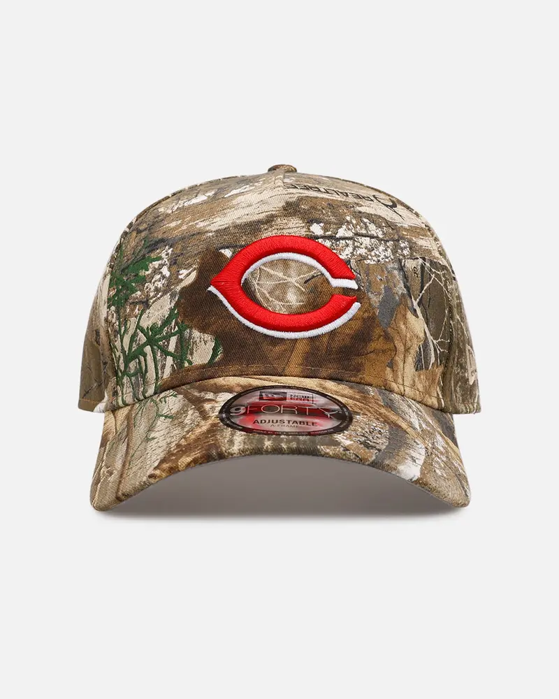 New Era Cincinnati Reds 'Great Outdoors Part Ii' 9Forty A-Frame Snapback Real Tree Camo 1