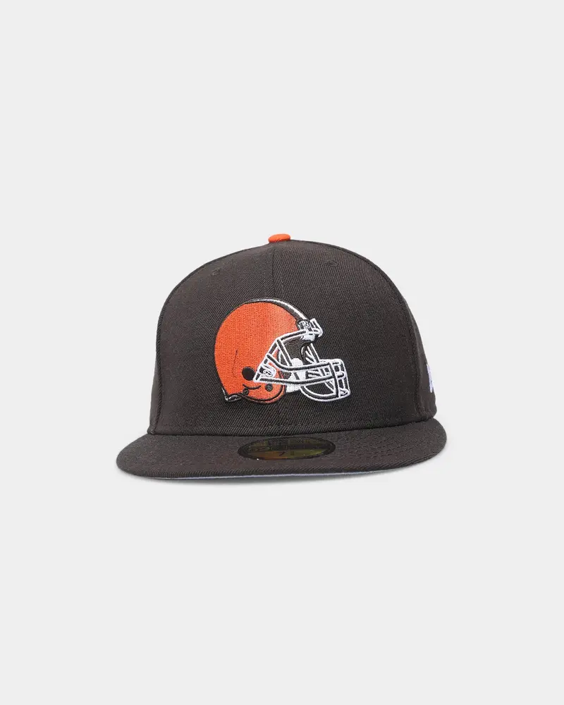 New Era Cleveland Browns Script 59Fifty Fitted Otc 1