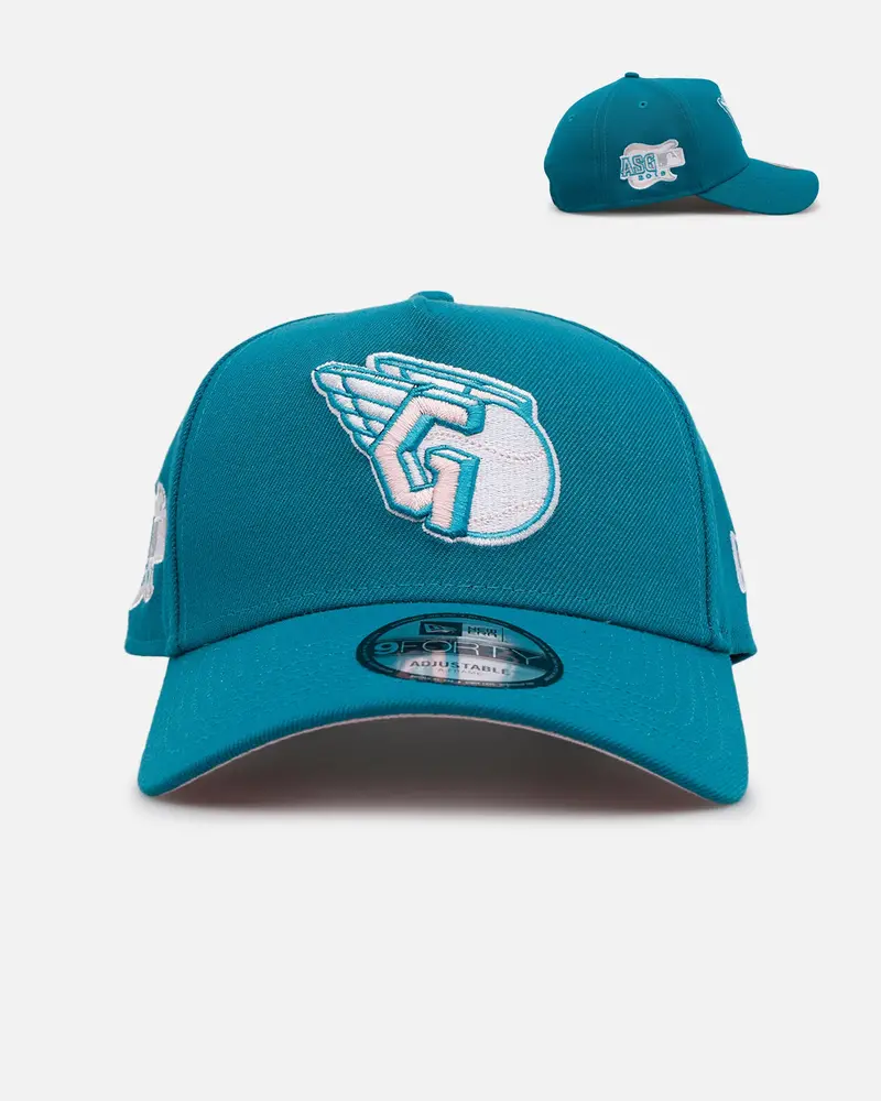 New Era Cleveland Guardians 'Aqua' 9Forty A-Frame Snapback Aqua 1