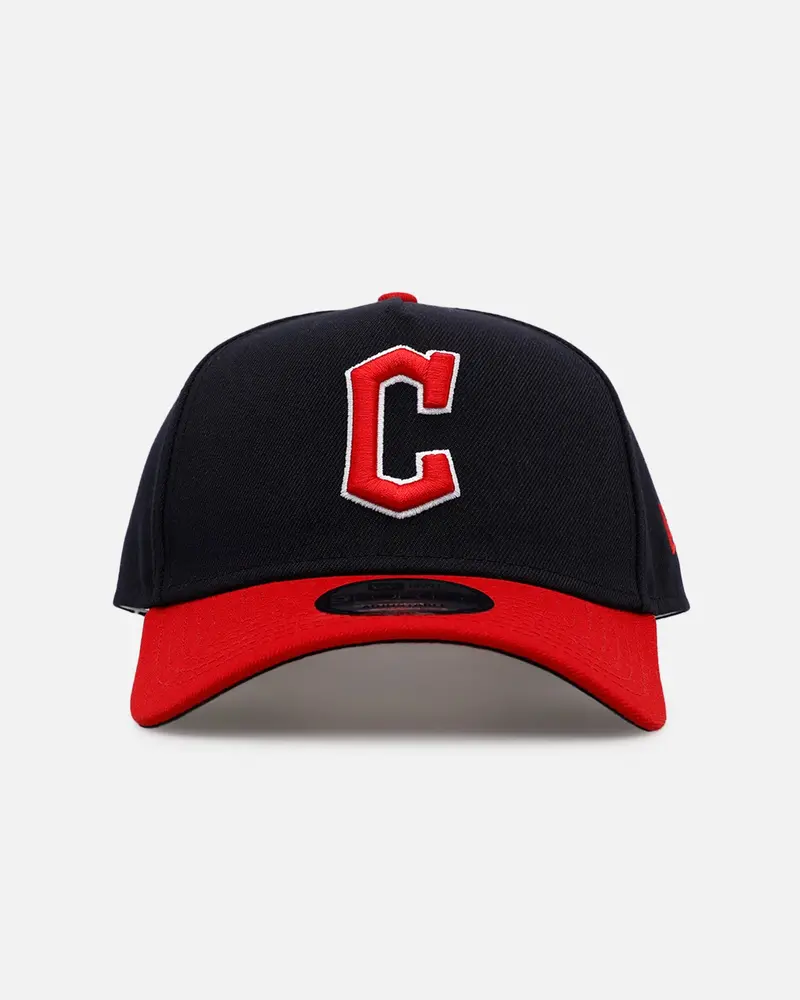 New Era Cleveland Guardians 'On Field' 9Forty A-Frame Snapback Official Team Color 1