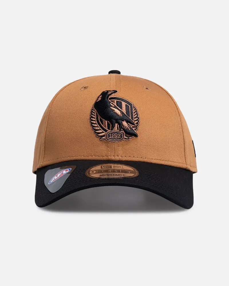 New Era Collingwood Magpies 'Afl 2026' 9Forty Strapback Med Beige 1