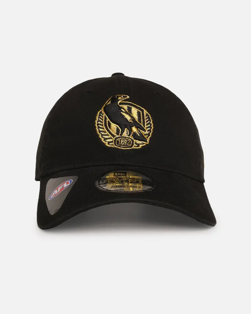 New Era Collingwood Magpies 'Afl Black & Gold' 9Twenty Strapback Black/Gold 1