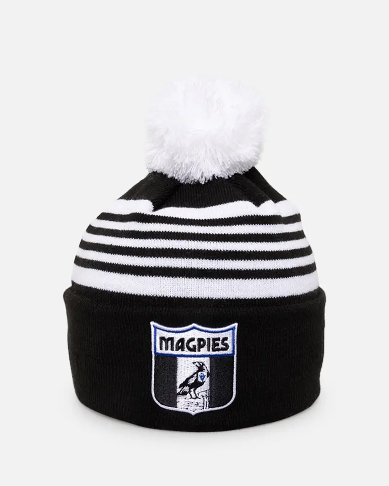 New Era Collingwood Magpies Beanie Otc 1