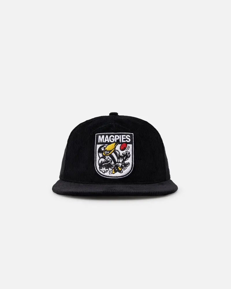 New Era Collingwood Magpies Golfer Snapback Black 1