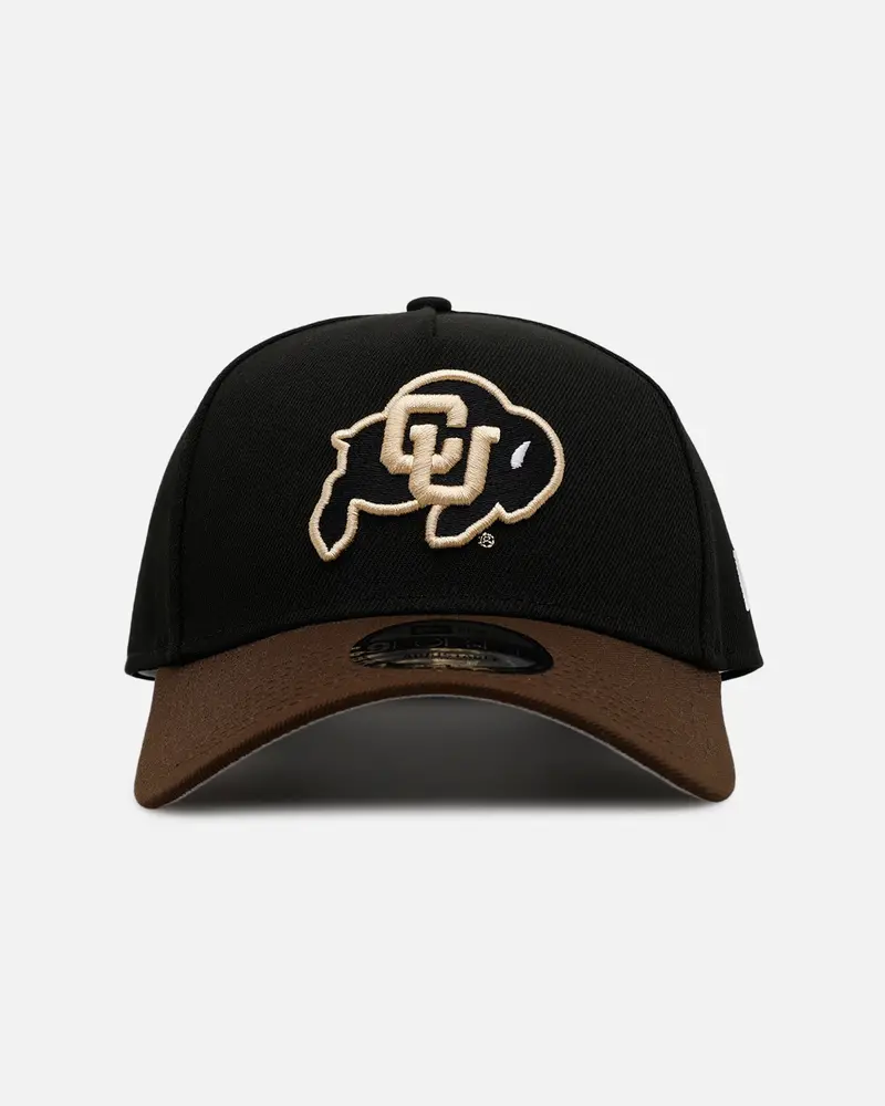 New Era Colorado Buffaloes 'Walnut Visor' 9Forty A-Frame Snapback Walnut 1