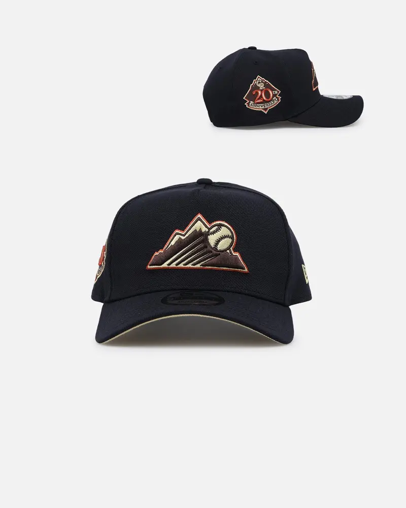 New Era Colorado Rockies 'Retro Royal' 9Forty A-Frame Snapback Navy 1