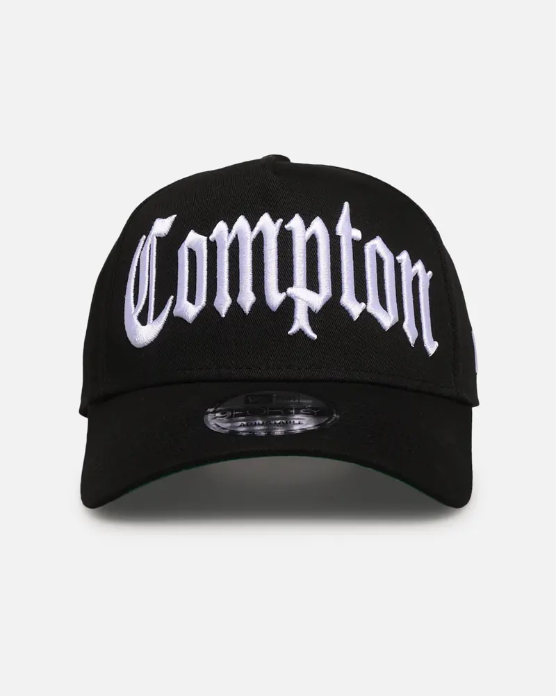 New Era Compton 'Homage' 9Forty A-Frame Snapback Black/White 1