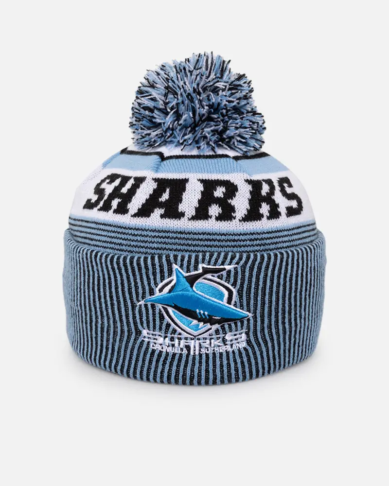 New Era Cronulla Sutherland Sharks Beanie Otc 1