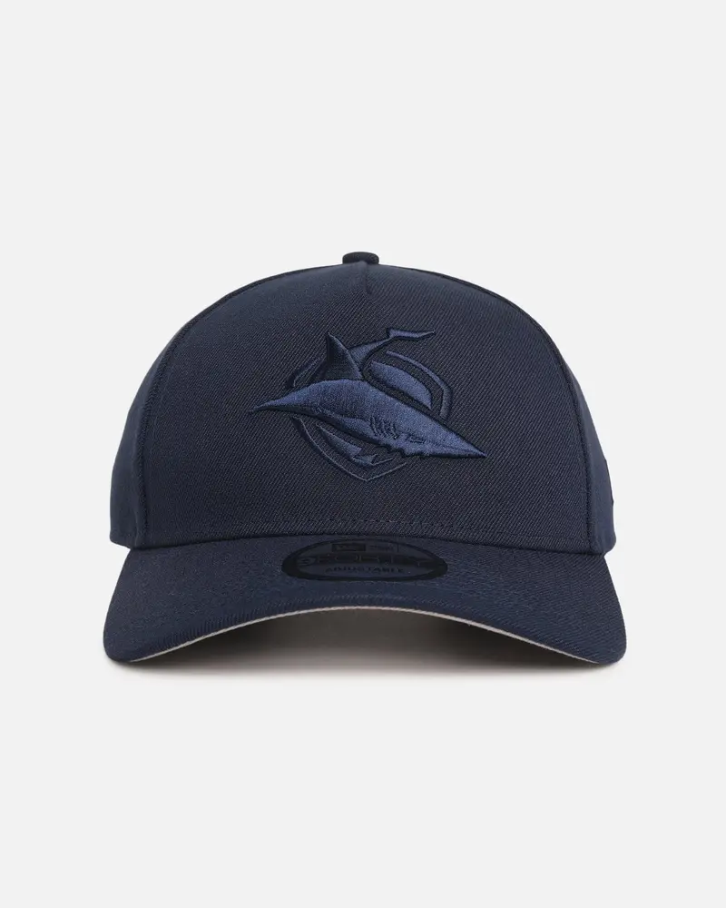 New Era Cronulla Sutherland Sharks 'Ocean Blue' 9Forty A-Frame Snapback Oceanside Blue 1
