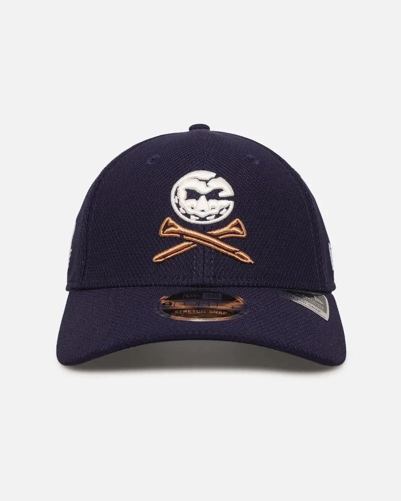 New Era Crushers Golf Club 'Liv Golf' 9Forty Stretch Snapback Navy 1