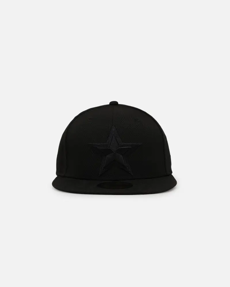 New Era Dallas Cowboys 'Black On Black' 59Fifty Fitted Black 1