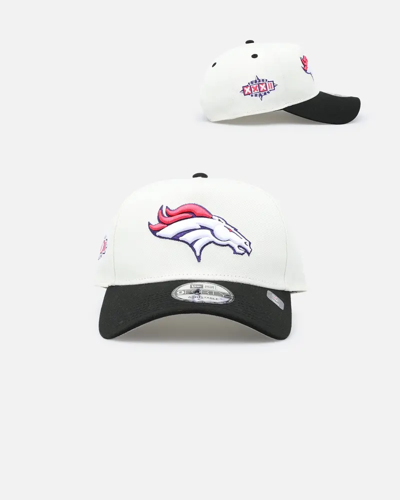 New Era Denver Broncos 'Neon Nights' 9Forty Snapback Chrome/Black 1