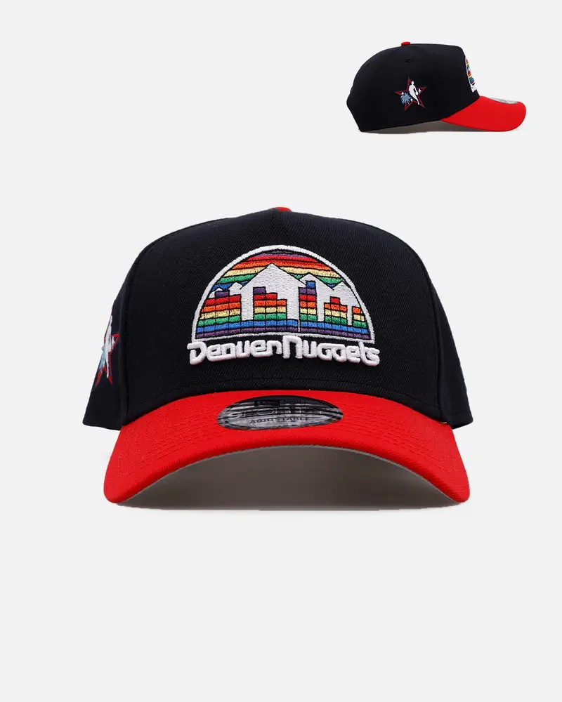 New Era Denver Nuggets 'All Star Game 2026' 9Forty A-Frame Snapback Navy/Red 1