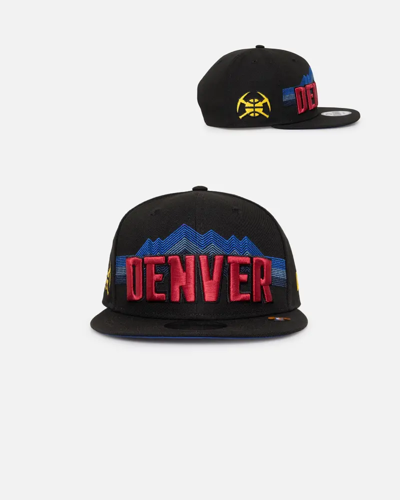 New Era Denver Nuggets Nba City Edition 9Fifty Snapback Dark Blue 1