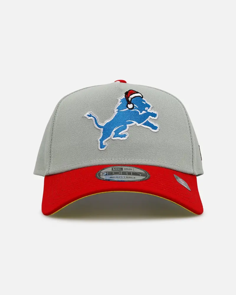 New Era Detroit Lions 'All I Want For Christmas' 9Forty A-Frame Snapback Green/Red 1