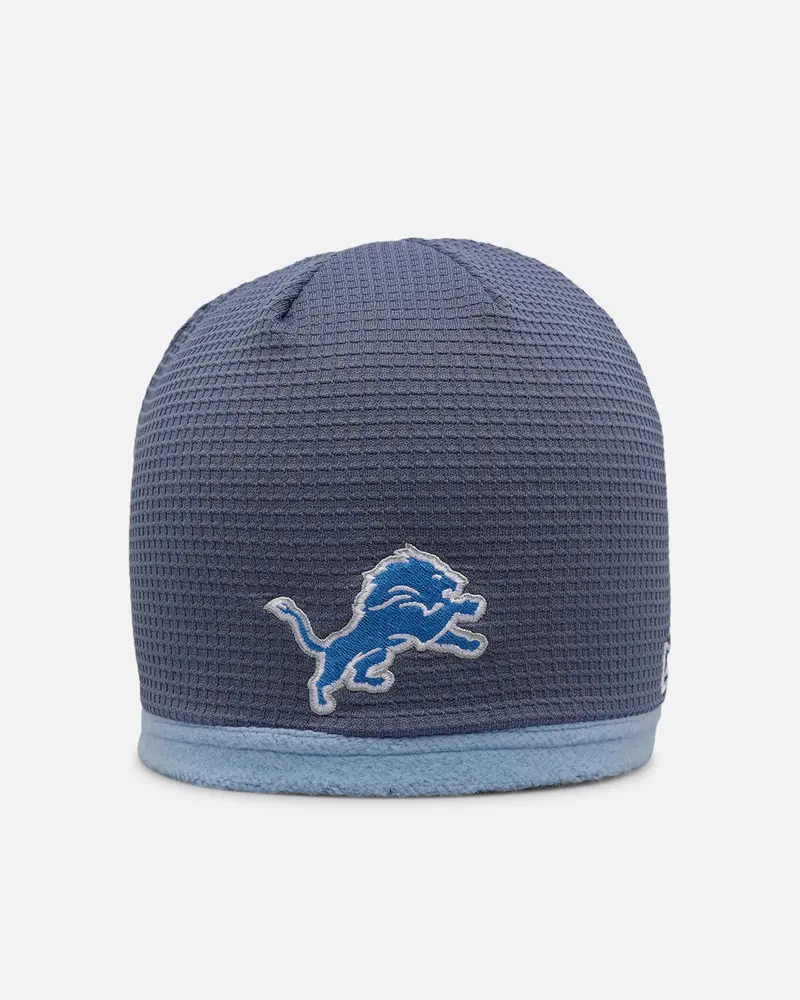 New Era Detroit Lions Thermal Beanie Official Team Color 1