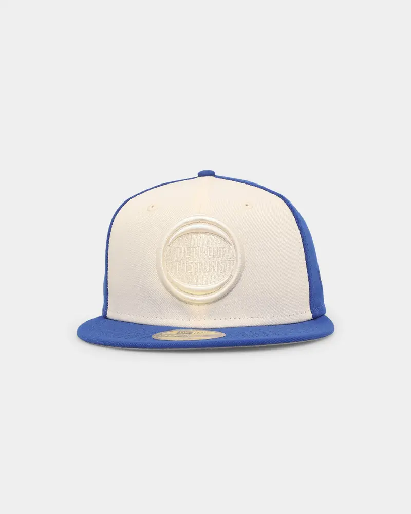 New Era Detroit Pistons 'Tonal Two-Tone' 59Fifty Fitted Light Beige 1
